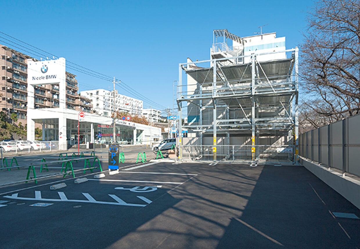 平安会館あさお・駐車場