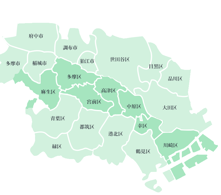 川崎市地図