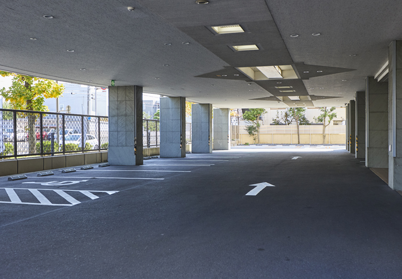 写真:平安会館みやうち駐車場