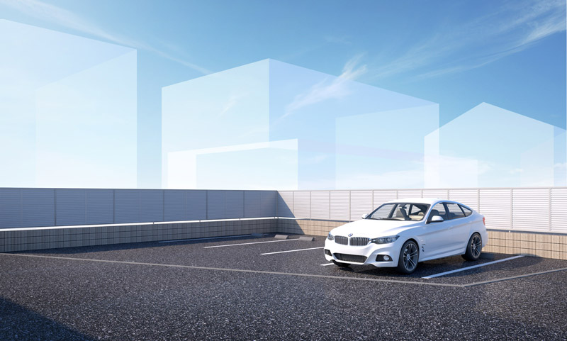 写真:そうえん溝の口 駐車場