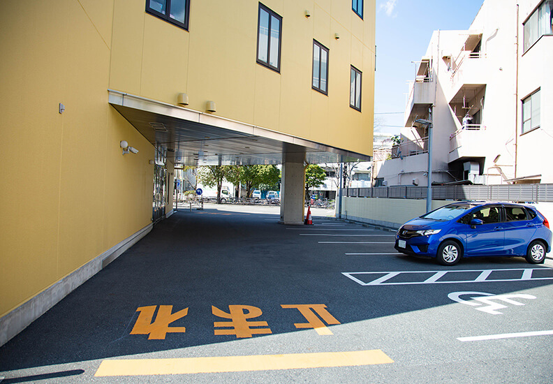 写真：平安会館わたりだ駐車場