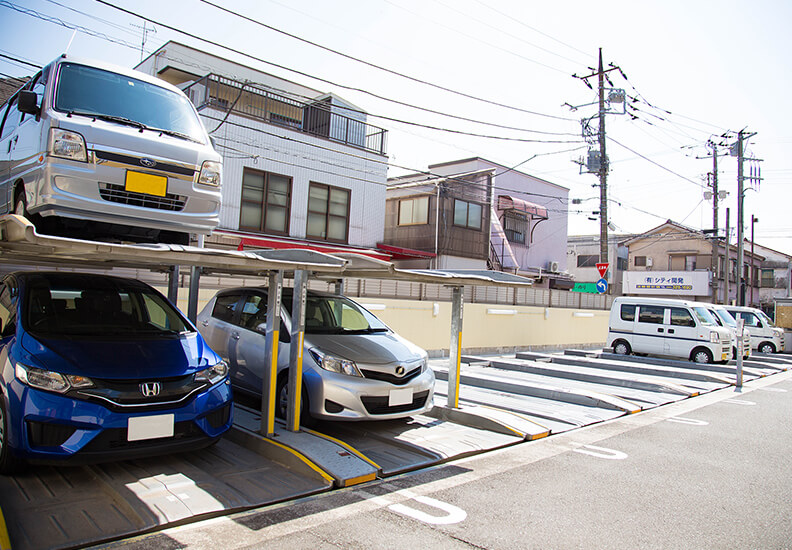 写真：平安会館わたりだ駐車場