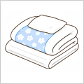 宿泊時貸布団