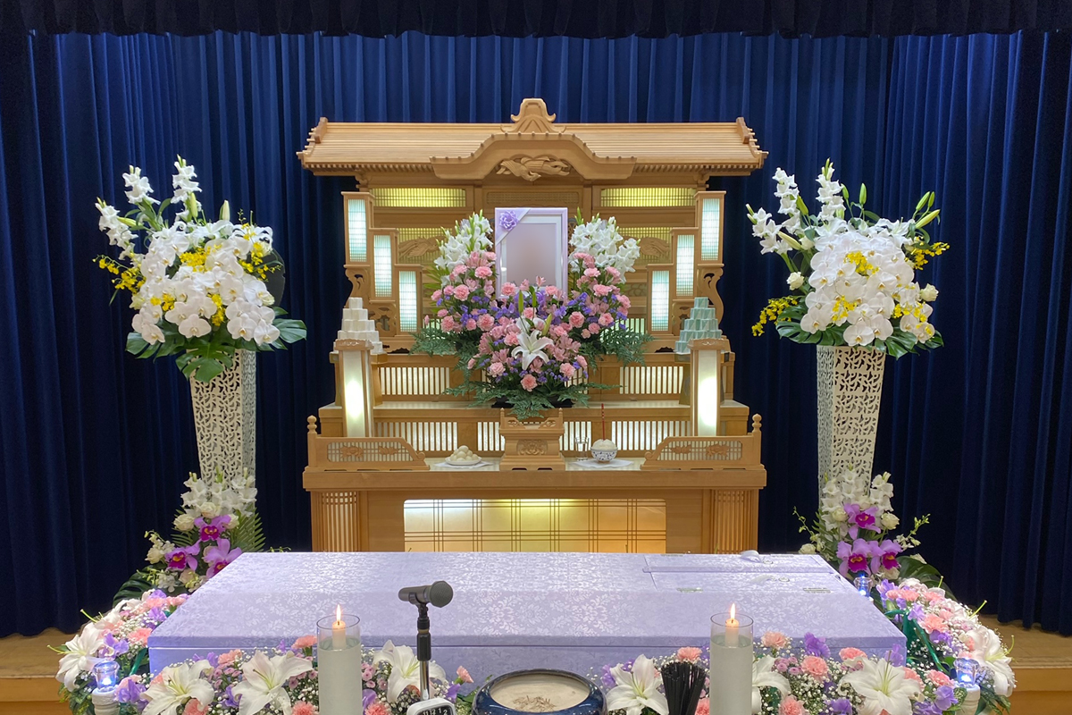 平安会館みぞのくち葬儀事例写真